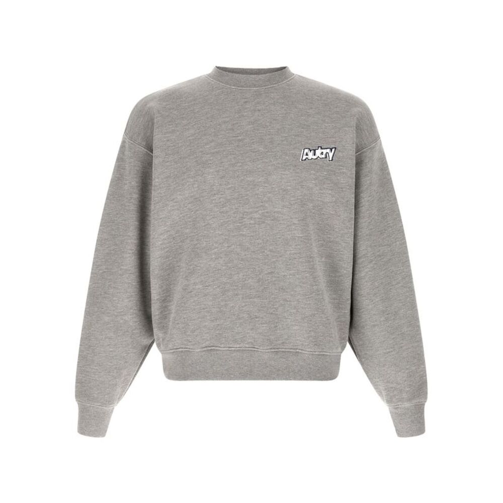 Autry Gray Cotton Men's Sweatshirt